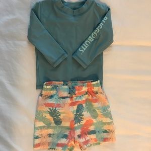 Ruggedbutts rush guard  6-12m